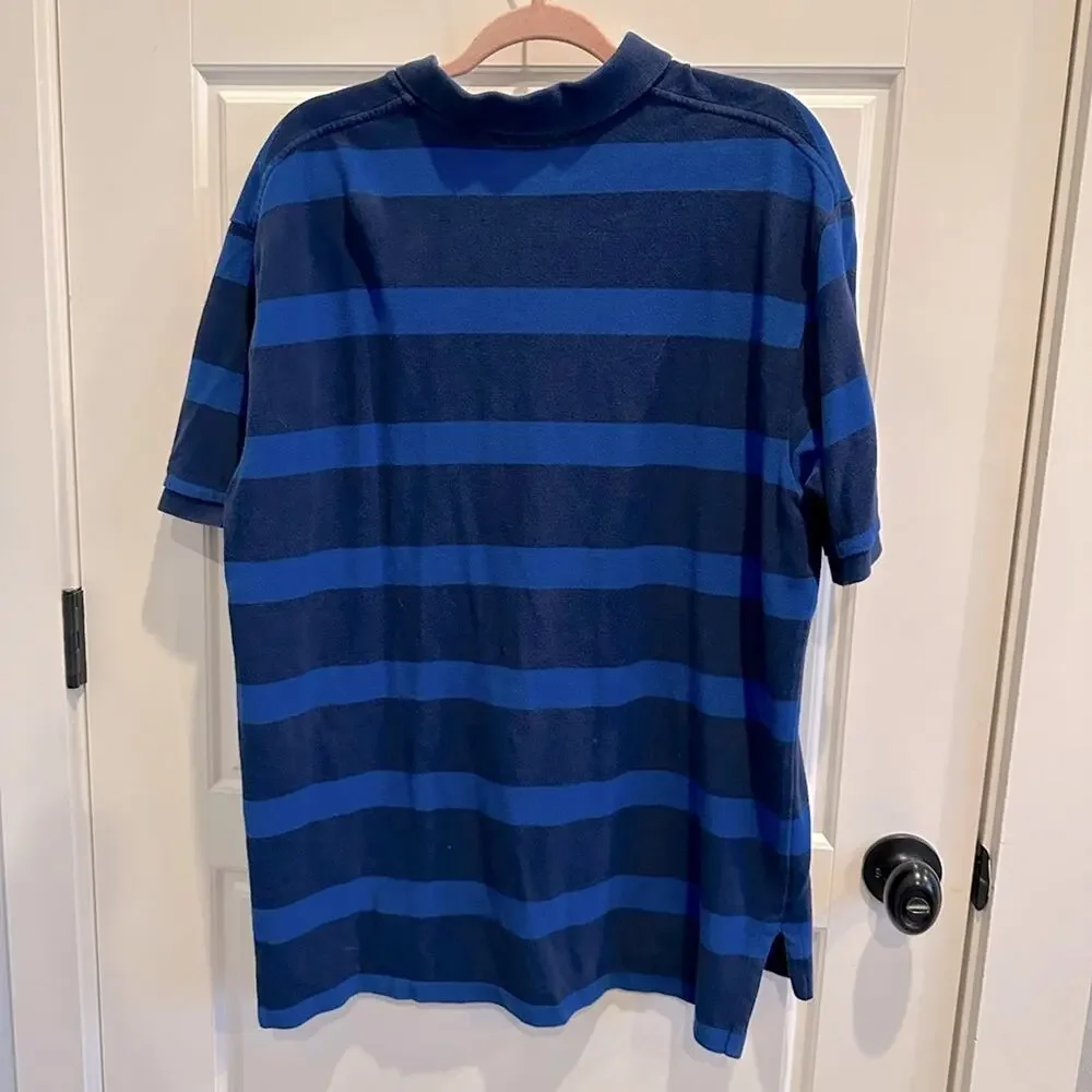 Polo Ralph Lauren Vintage Retro Striped Polo Shirt